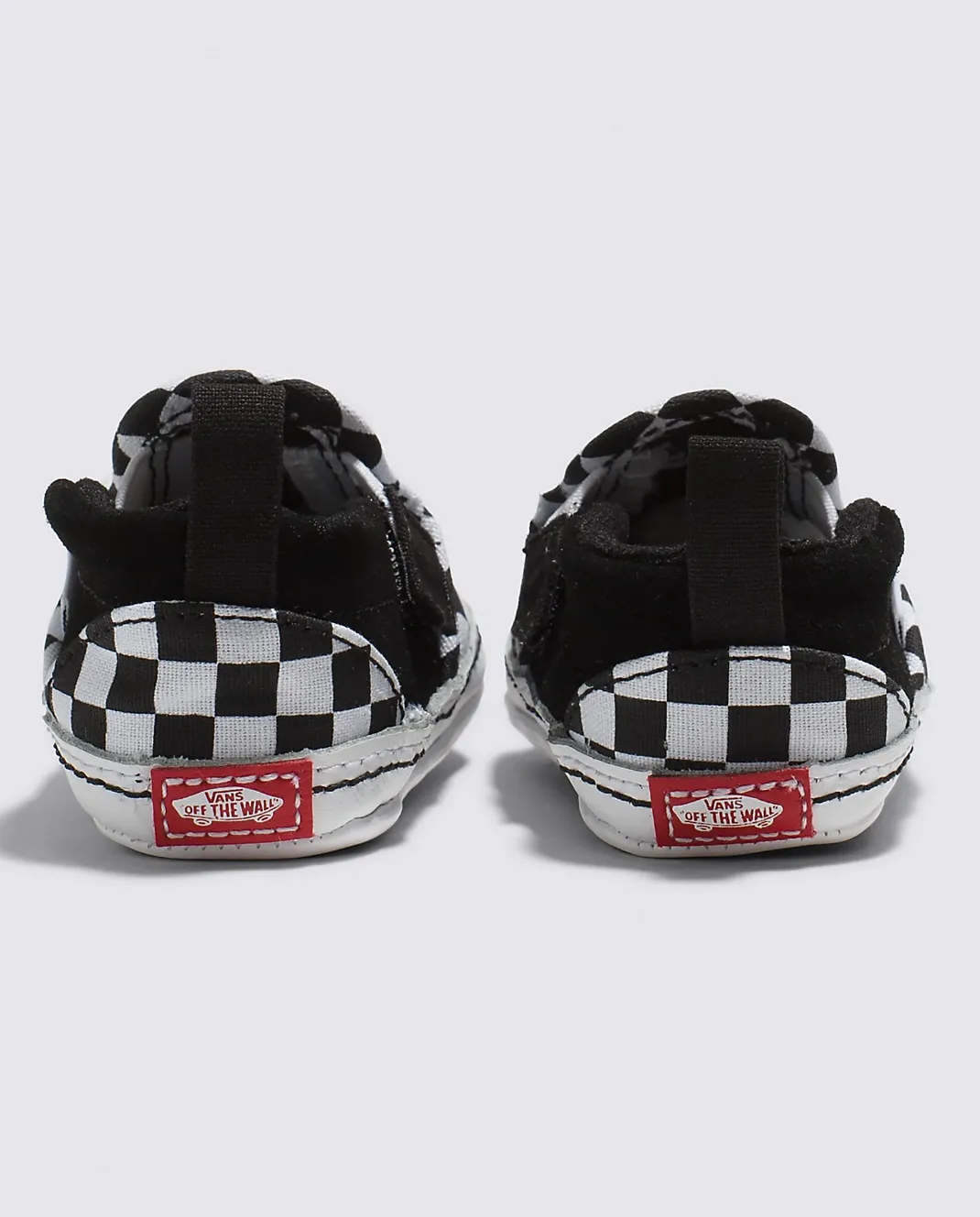 INFANT SLIP-ON V CRIB - CHECKERBOARD BLACK/TRUE WHITE
