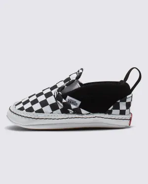 INFANT SLIP-ON V CRIB - CHECKERBOARD BLACK/TRUE WHITE