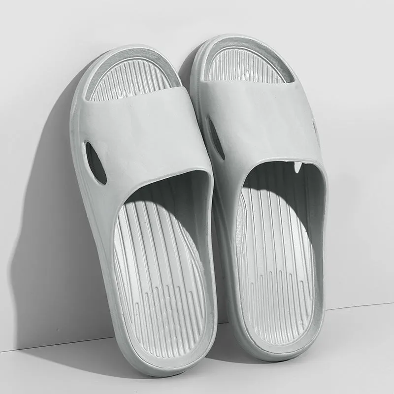 INSTOCK-Home bathroom slippers non-slip indoor bath sandals for