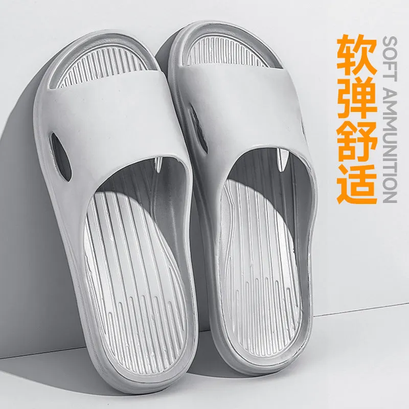 INSTOCK-Home bathroom slippers non-slip indoor bath sandals for