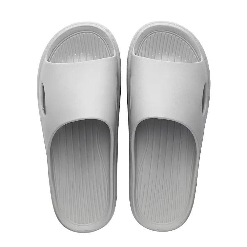 INSTOCK-Home bathroom slippers non-slip indoor bath sandals for