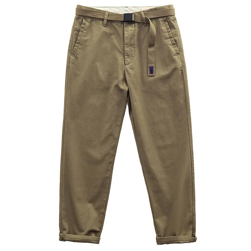 INSTOCK-Japanese retro all-match overall casual pants for men