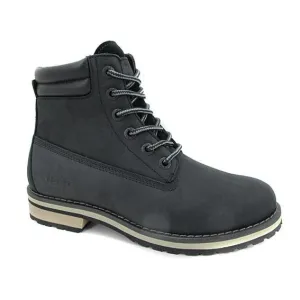Jeep Leather Worker Boot - Black
