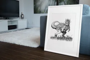 Kaiju Deadeye Gallery Canvas Art Print