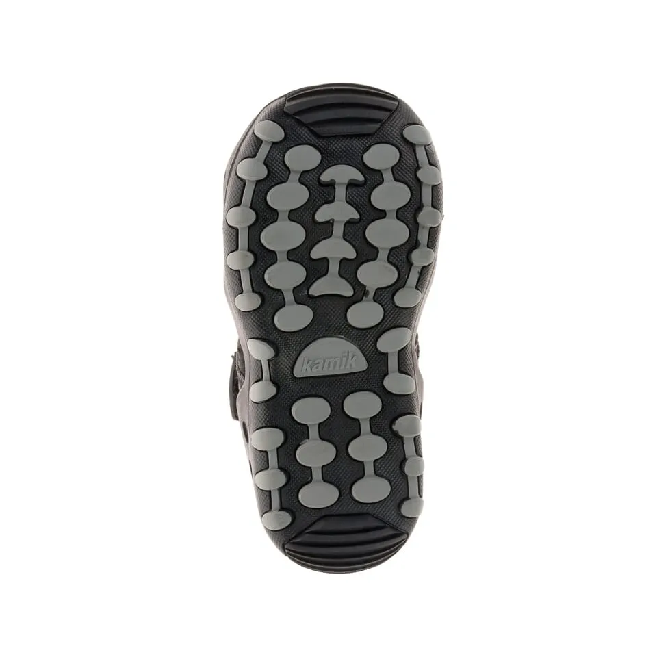 Kamik Black Crab Toddler Sandal