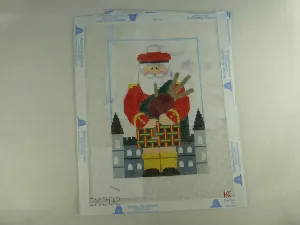 Kathy Schenkel CX202 Scottish Bagpiper Santa