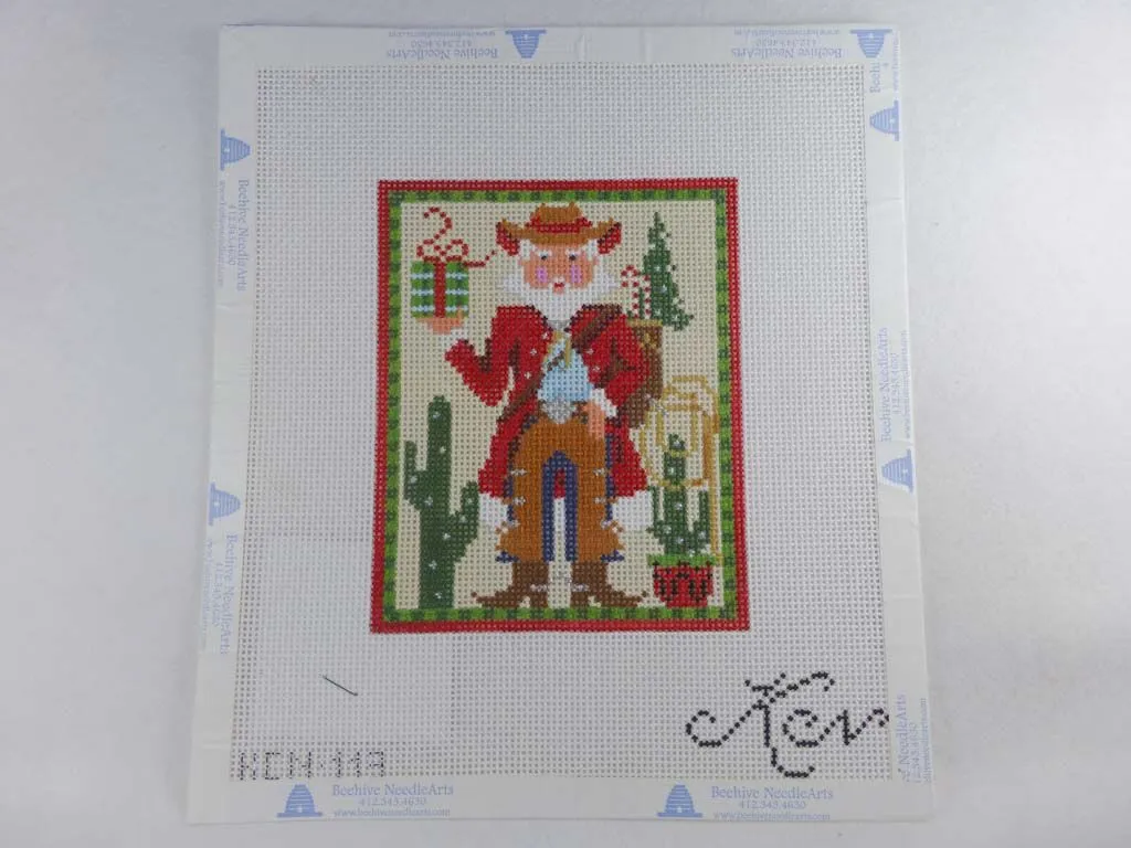 Kelly Clark Studio, LLC KCN 113 Cowboy Claus