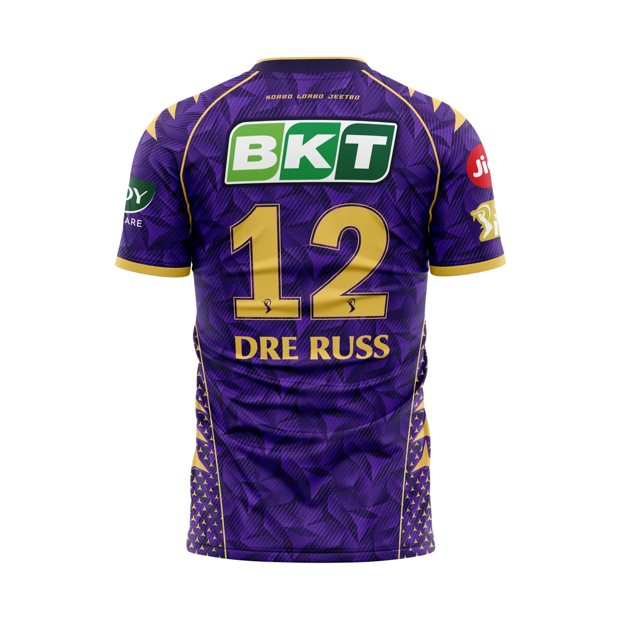 KKR Fan Jersey-DRE RUSS-12