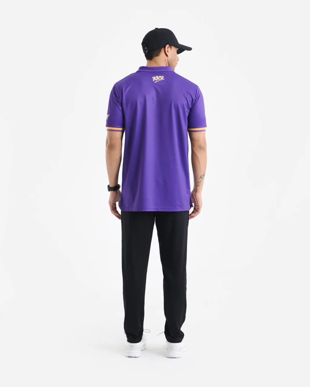 KKR Purple Travel Polo
