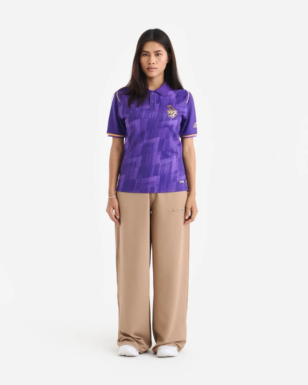 KKR Purple Travel Polo