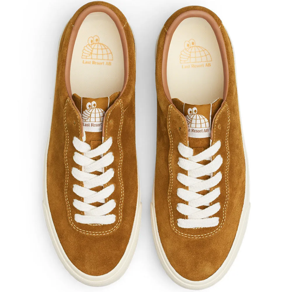 Last Resort AB VM001 LO Suede Shoes Golden Brown/White