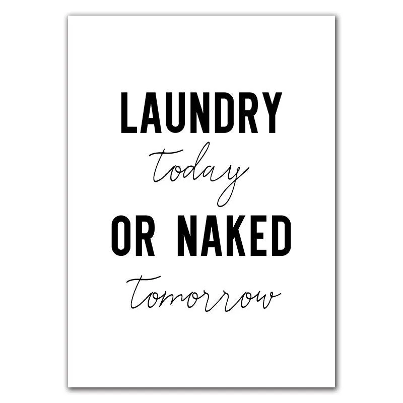 Laundry Today Room Wall Decor Laundry Symbols Wall Art