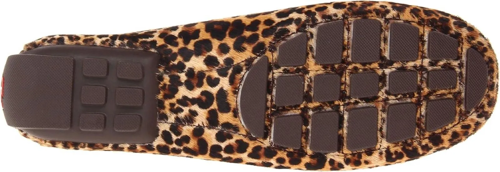 Lauren Ralph Lauren Women's Carley II 2 Vintage Loafer Flats Cheetah Brown 6.5M