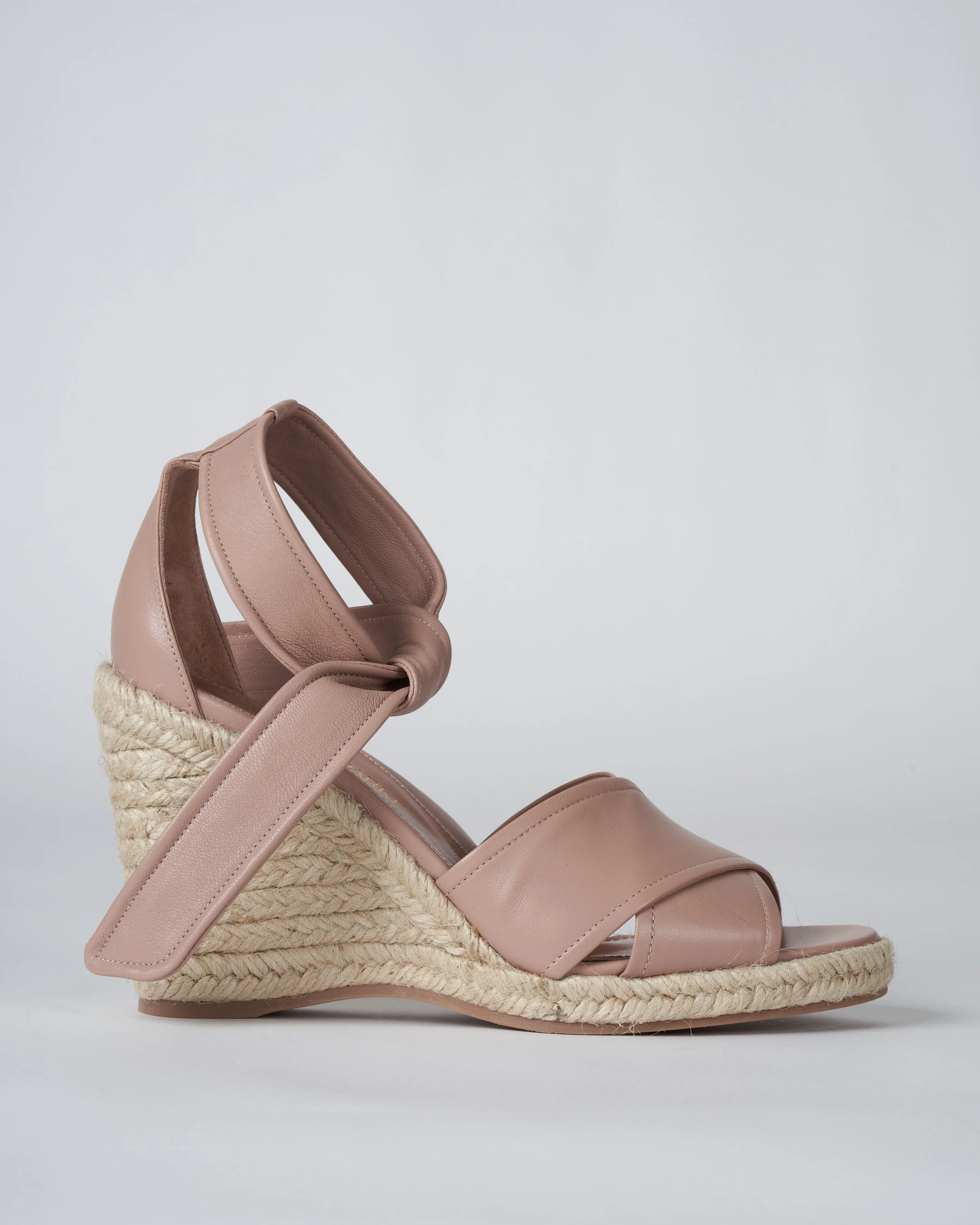 leah wedge nappa buff - nappa buff