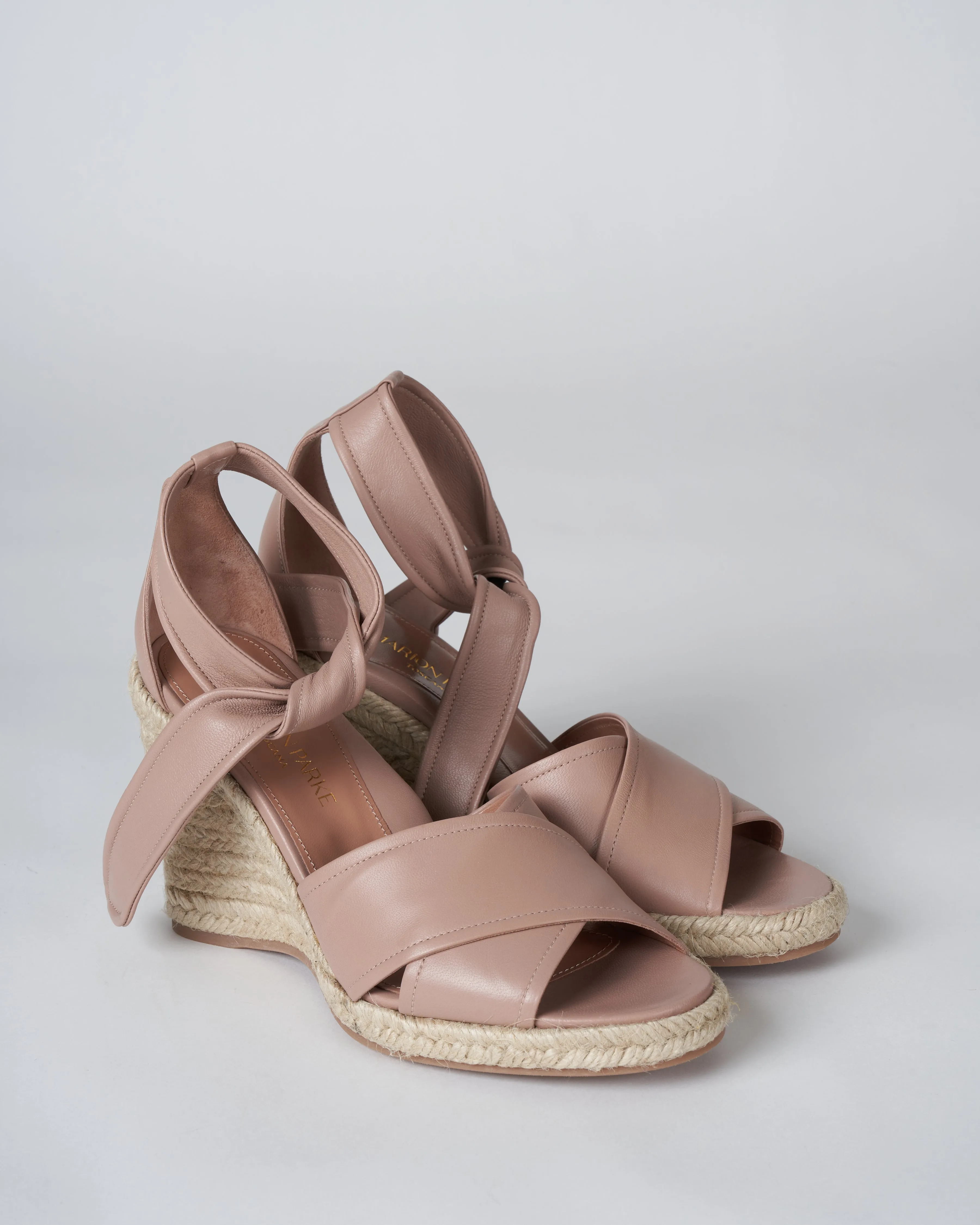 leah wedge nappa buff - nappa buff