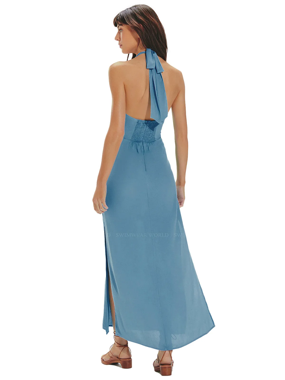 Lidia Detail Midi Dress ::RET