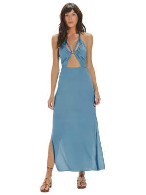 Lidia Detail Midi Dress ::RET