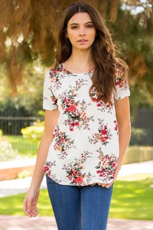 LINCOLN FLORAL TEE