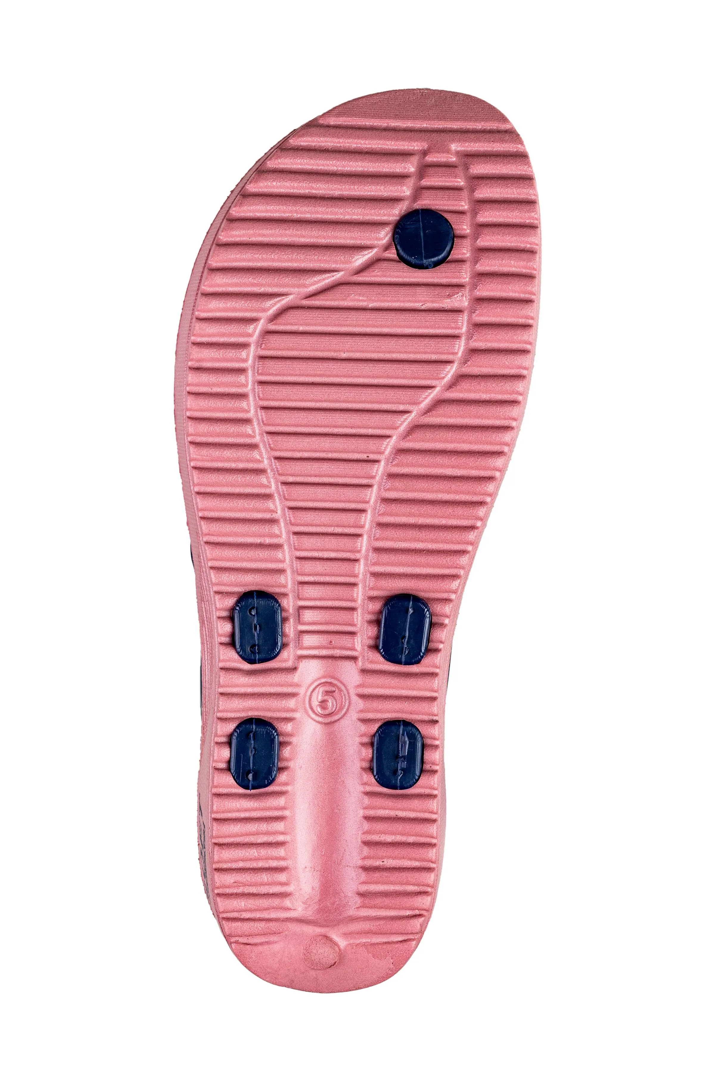 Loufn Ladies Peach Chappal EVA