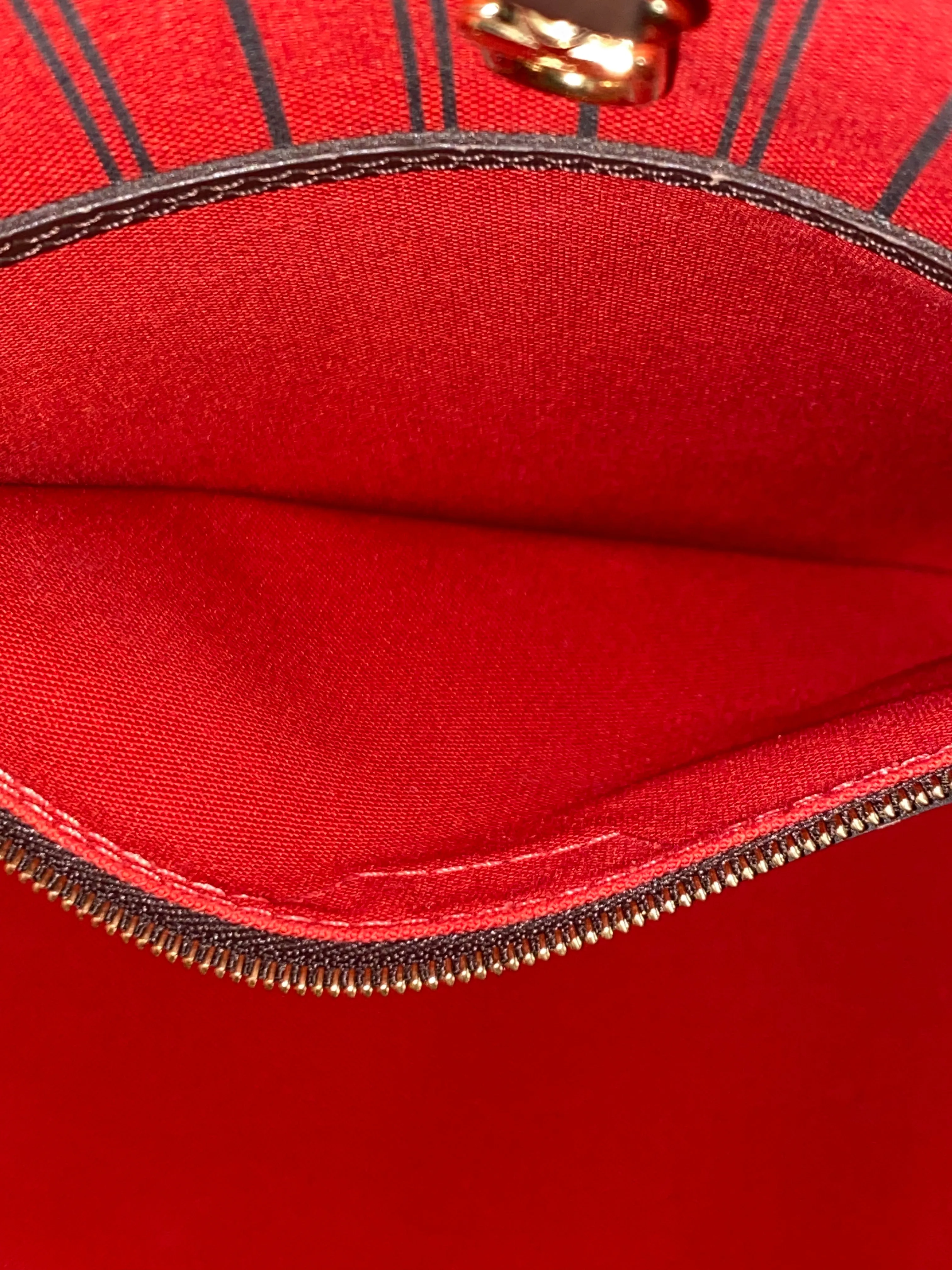 Louis Vuitton Damier Ebene Neverfull MM Tote