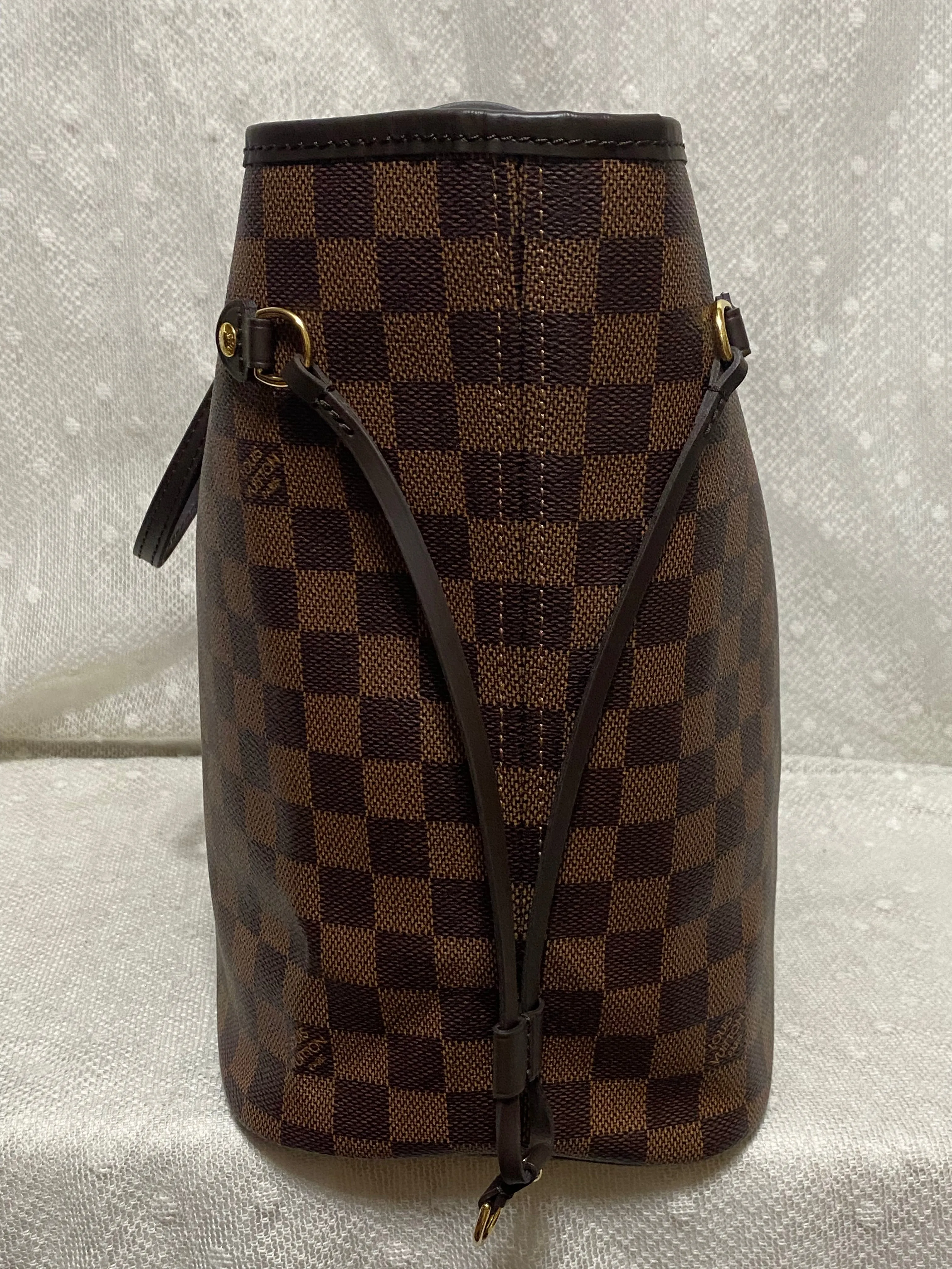 Louis Vuitton Damier Ebene Neverfull MM Tote