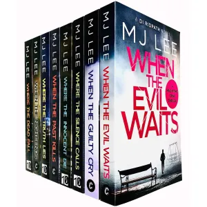 M J Lee DI Ridpath Series Collection 8 Books Set (When the Guilty Cry)