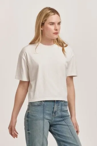 Maddox Boxy Crop Tee