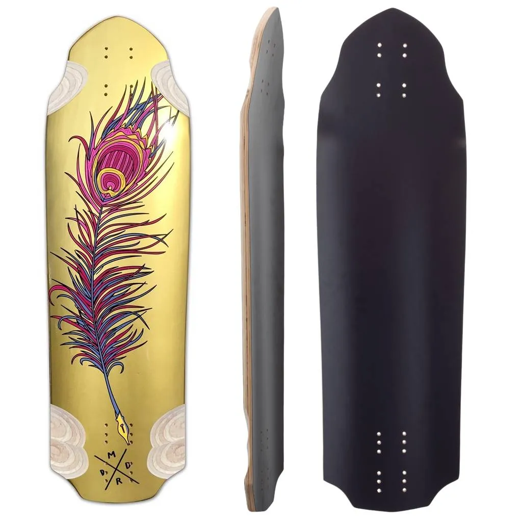 Madrid Snitch Harry Clarke Quill longboard deck