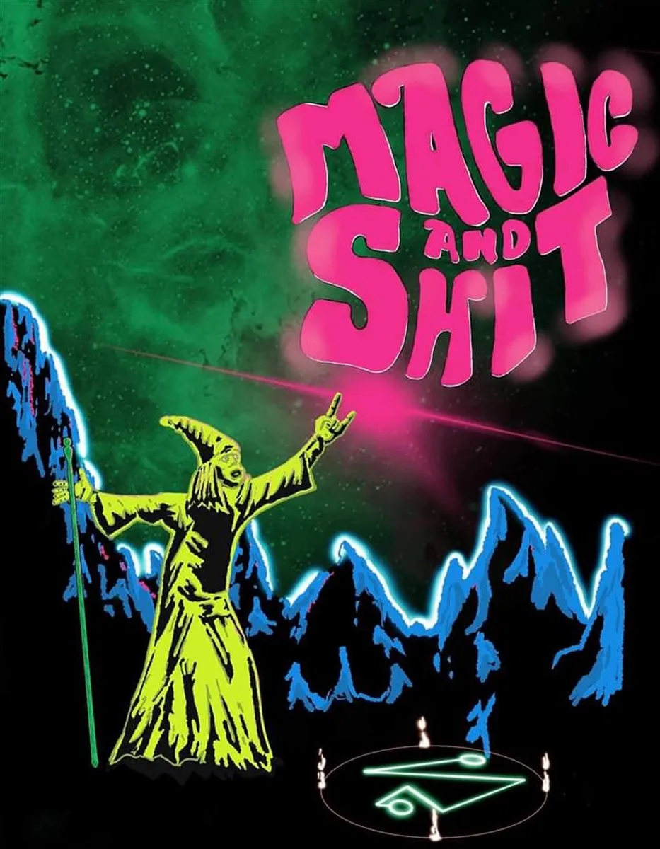 Magic N Shit Large Gallery Canvas Art Print