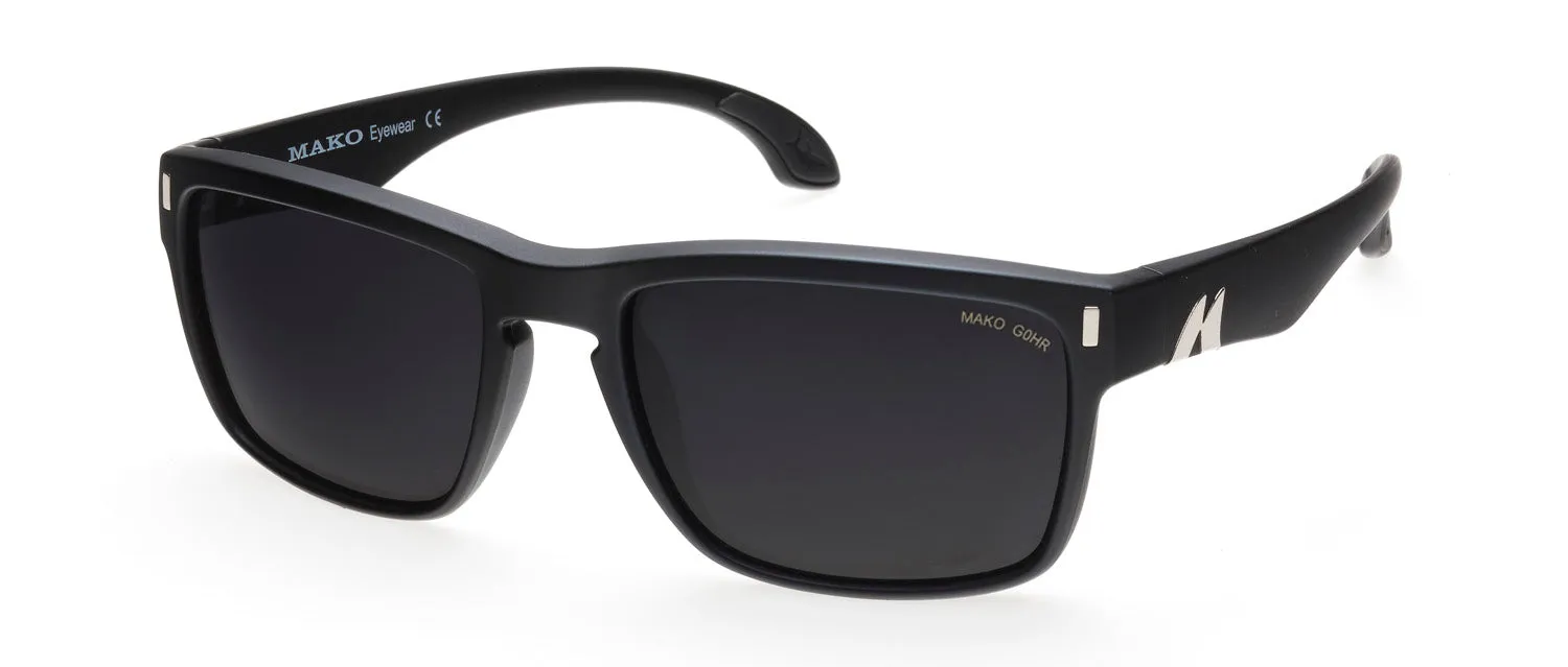 Mako GT Matte Black Frame Polarised Sunglasses