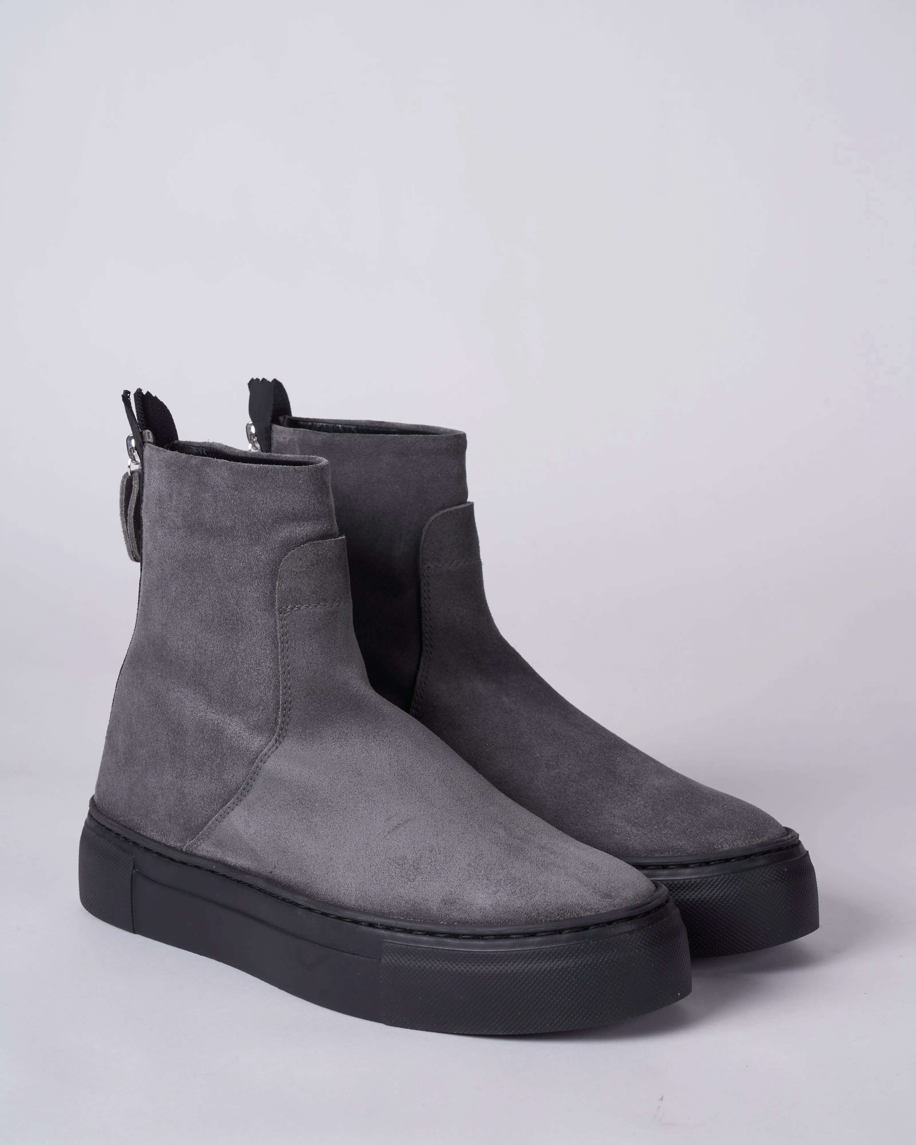 meghan bootie - carbon-nero e767
