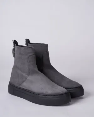 meghan bootie - carbon-nero e767
