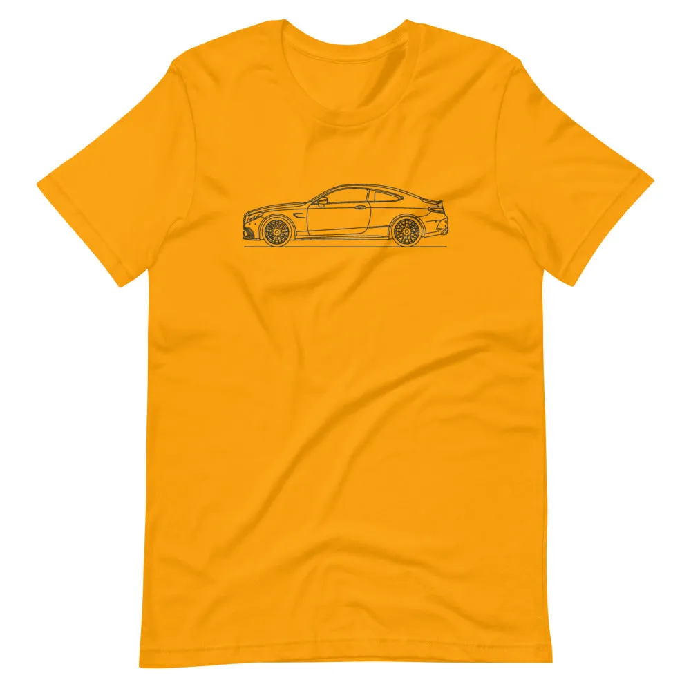 Mercedes-AMG C 63 Coupe W205 silhouette T-shirt