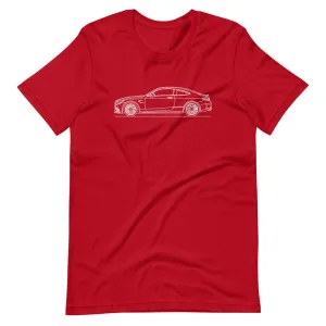 Mercedes-AMG C 63 Coupe W205 silhouette T-shirt