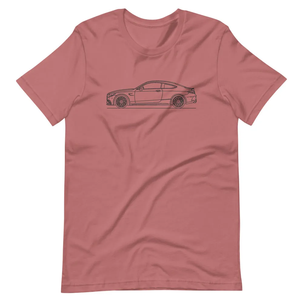 Mercedes-AMG C 63 Coupe W205 silhouette T-shirt