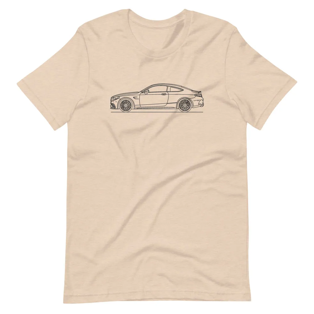 Mercedes-AMG C 63 Coupe W205 silhouette T-shirt