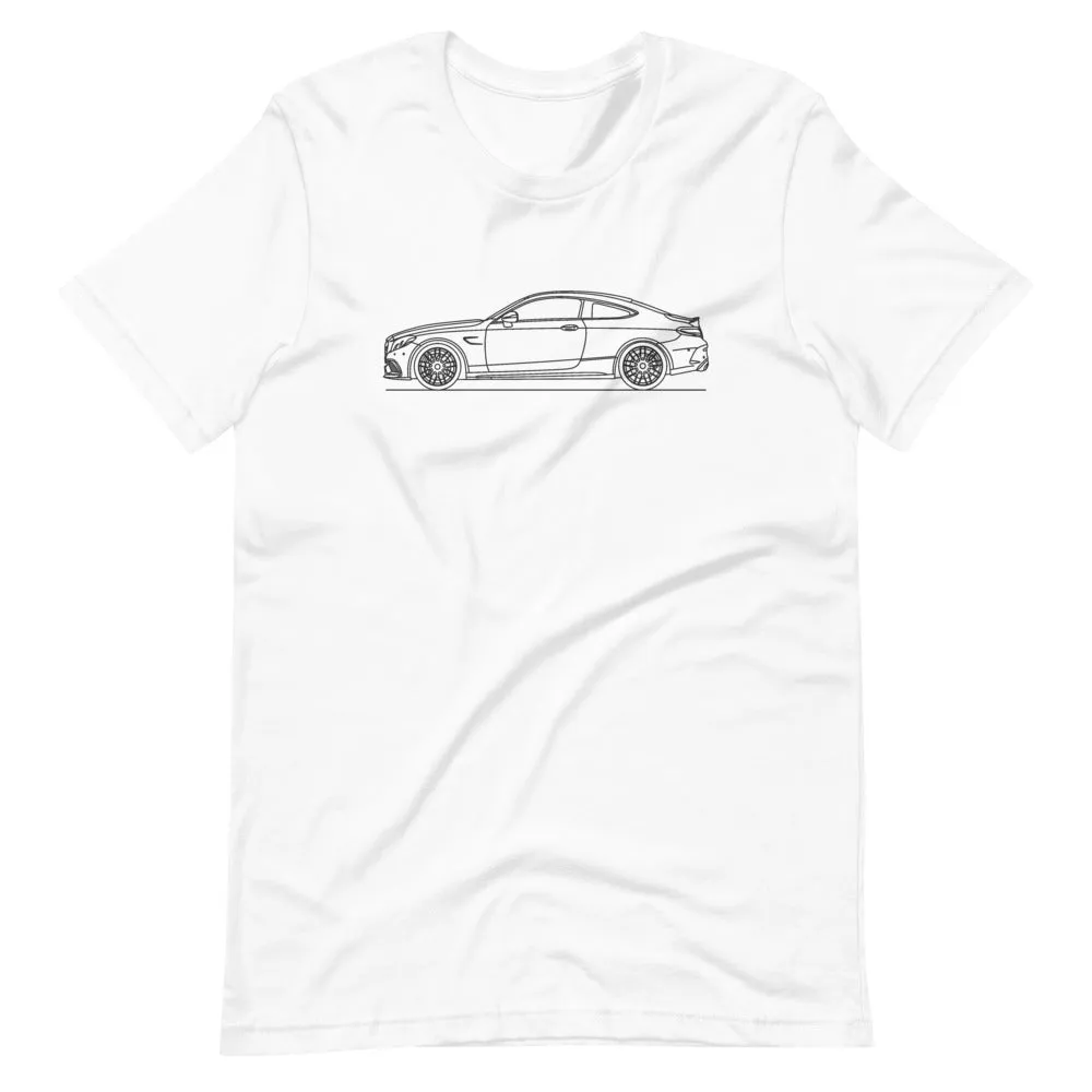 Mercedes-AMG C 63 Coupe W205 silhouette T-shirt