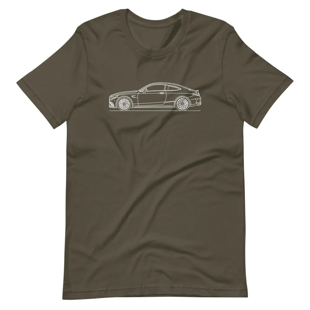 Mercedes-AMG C 63 Coupe W205 silhouette T-shirt