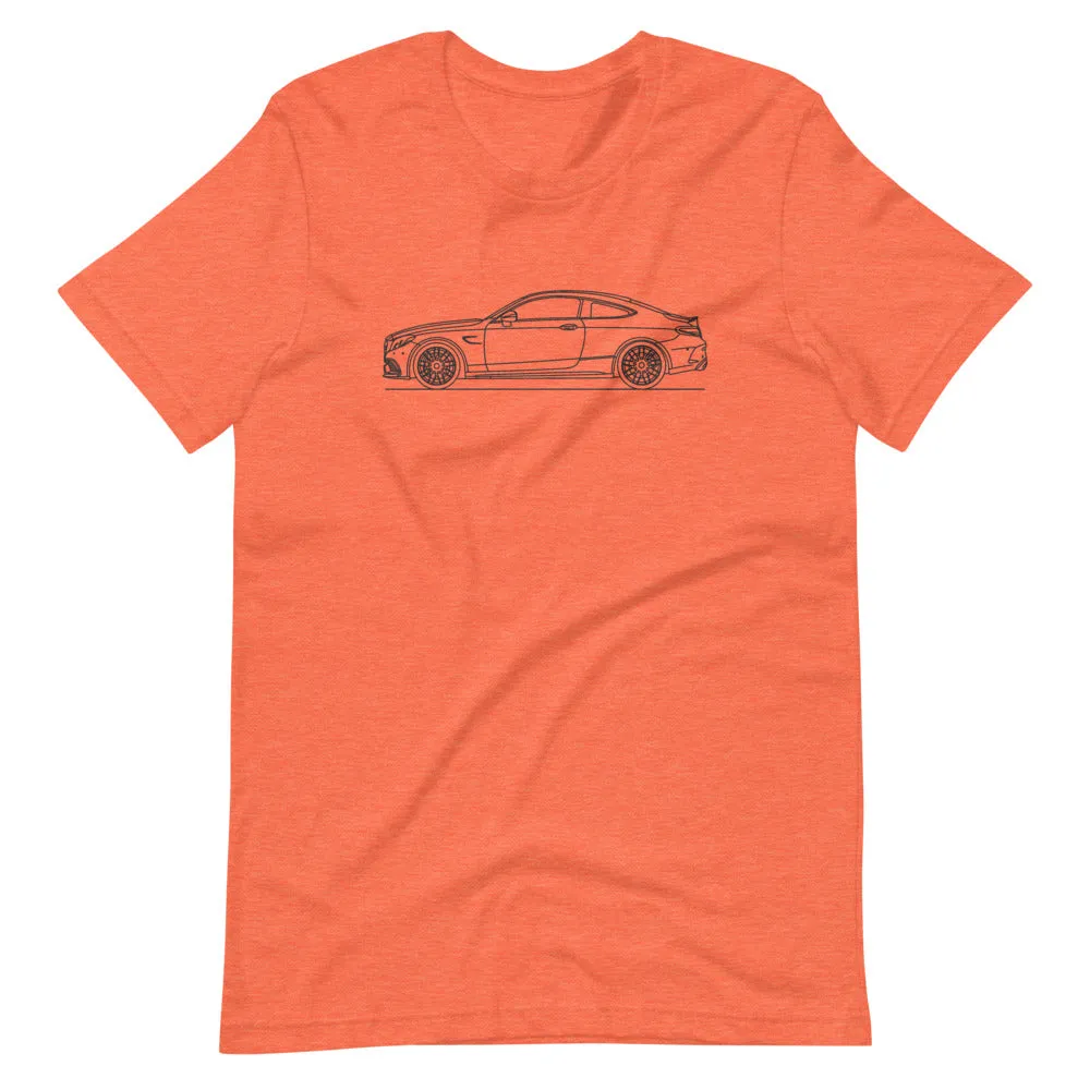 Mercedes-AMG C 63 Coupe W205 silhouette T-shirt