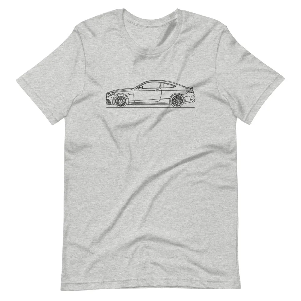 Mercedes-AMG C 63 Coupe W205 silhouette T-shirt