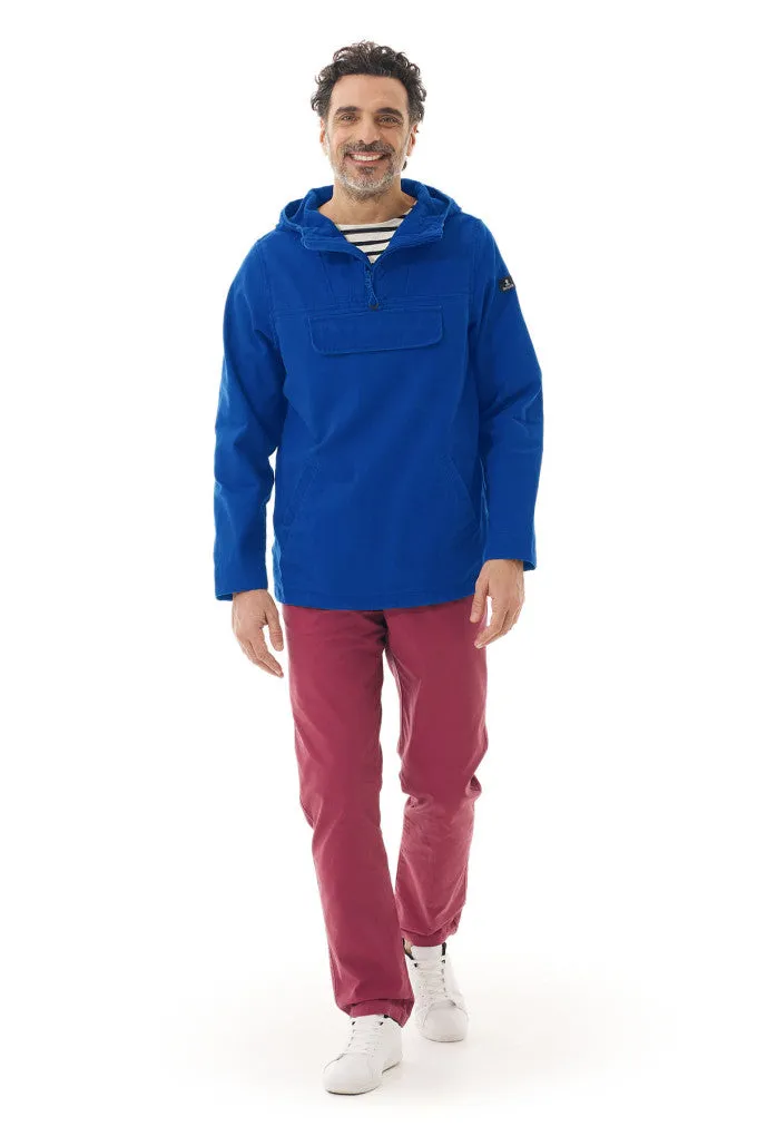 Mousqueton Mens Larmor print Jacket - Marine or Nautic