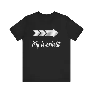 My Workout | Deluxe Black Unisex Tee
