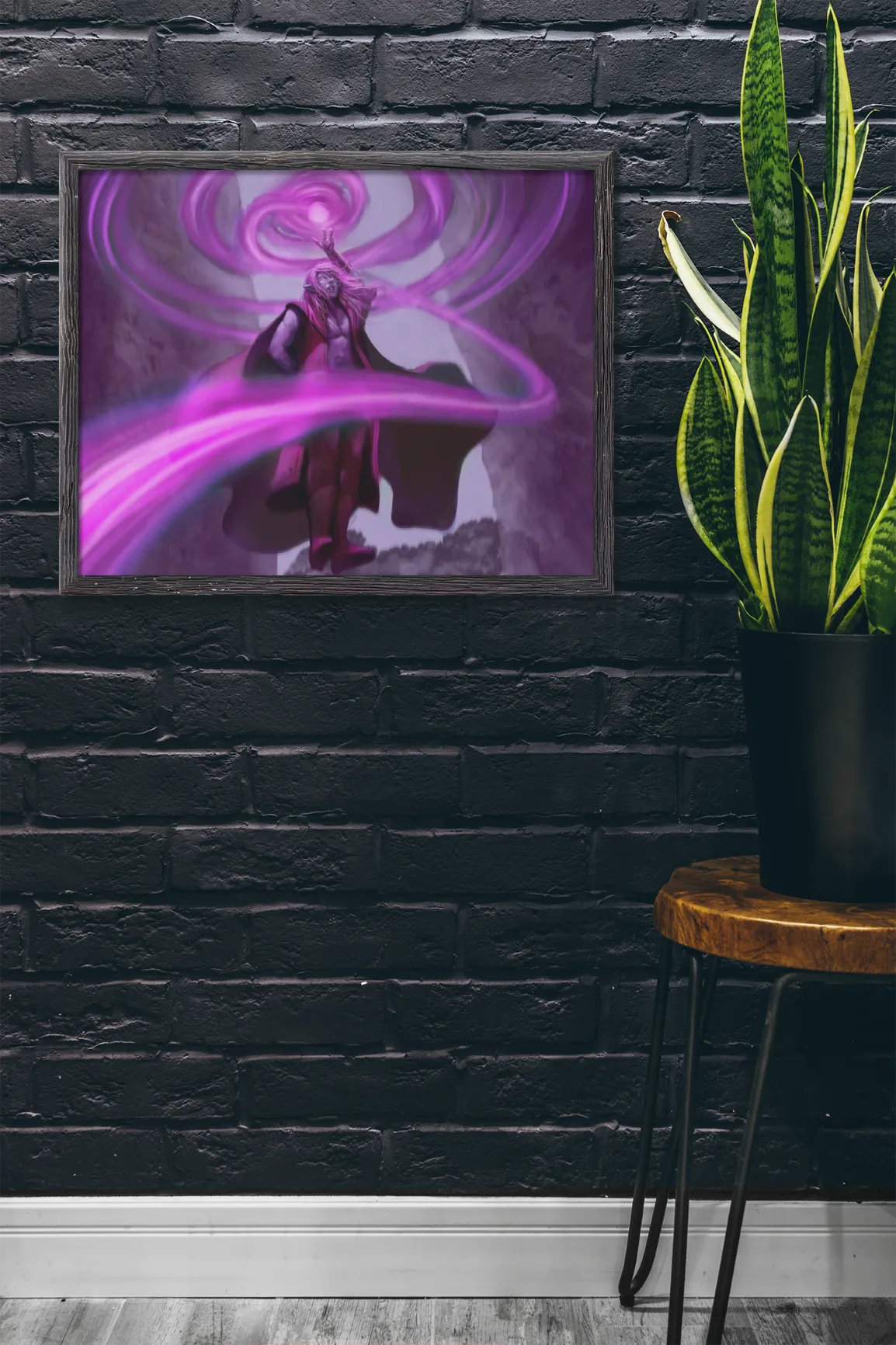 Necromantic Curse Canvas Art