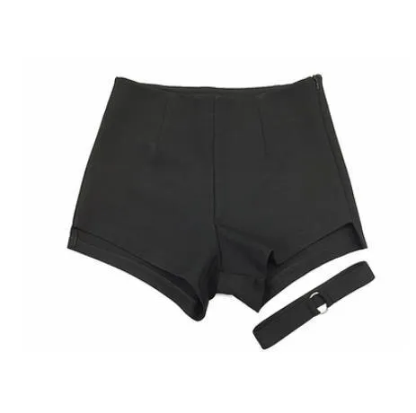 New Arrival Hot sale Short Punk Girl's Skirt Short Gothic Harajuku Summer Gray Plaid Skirts Shorts Women Pleated Skir