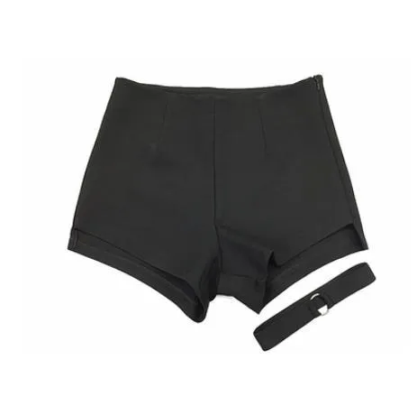 New Arrival Women Pleated Skir Hot sale Short Punk Girl's Skirt Short Gothic Harajuku Summer Gray Plaid Skirts Shorts