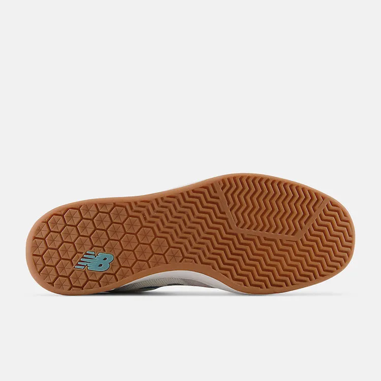 New Balance Numeric 440 Light Grey/Aqua Sea Shoes