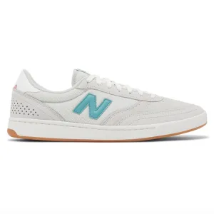 New Balance Numeric 440 Light Grey/Aqua Sea Shoes
