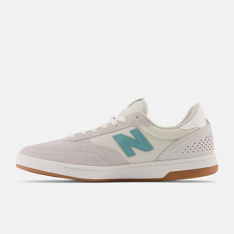 New Balance Numeric 440 Light Grey/Aqua Sea Shoes