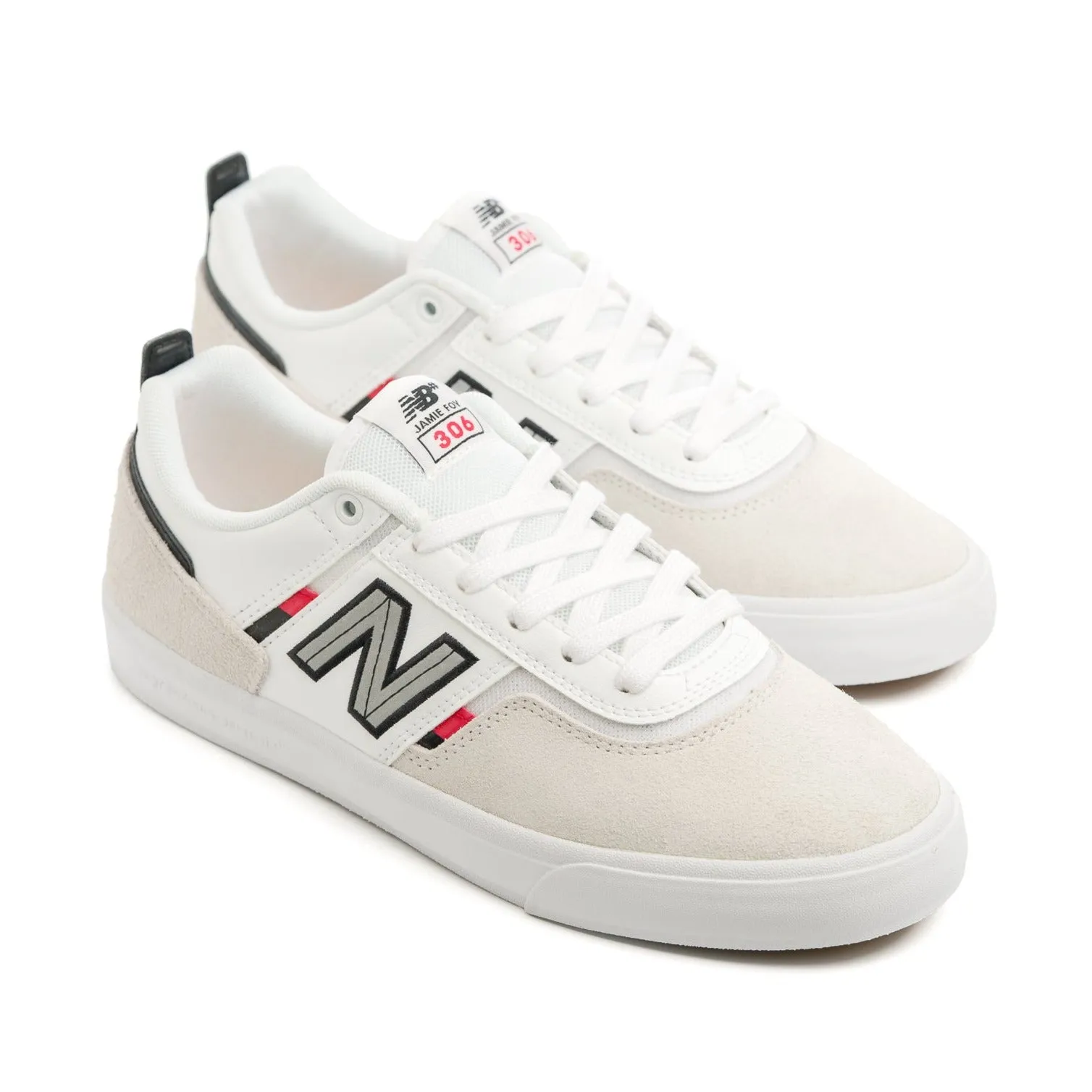 New Balance Numeric Jamie Foy 306 - White/Red