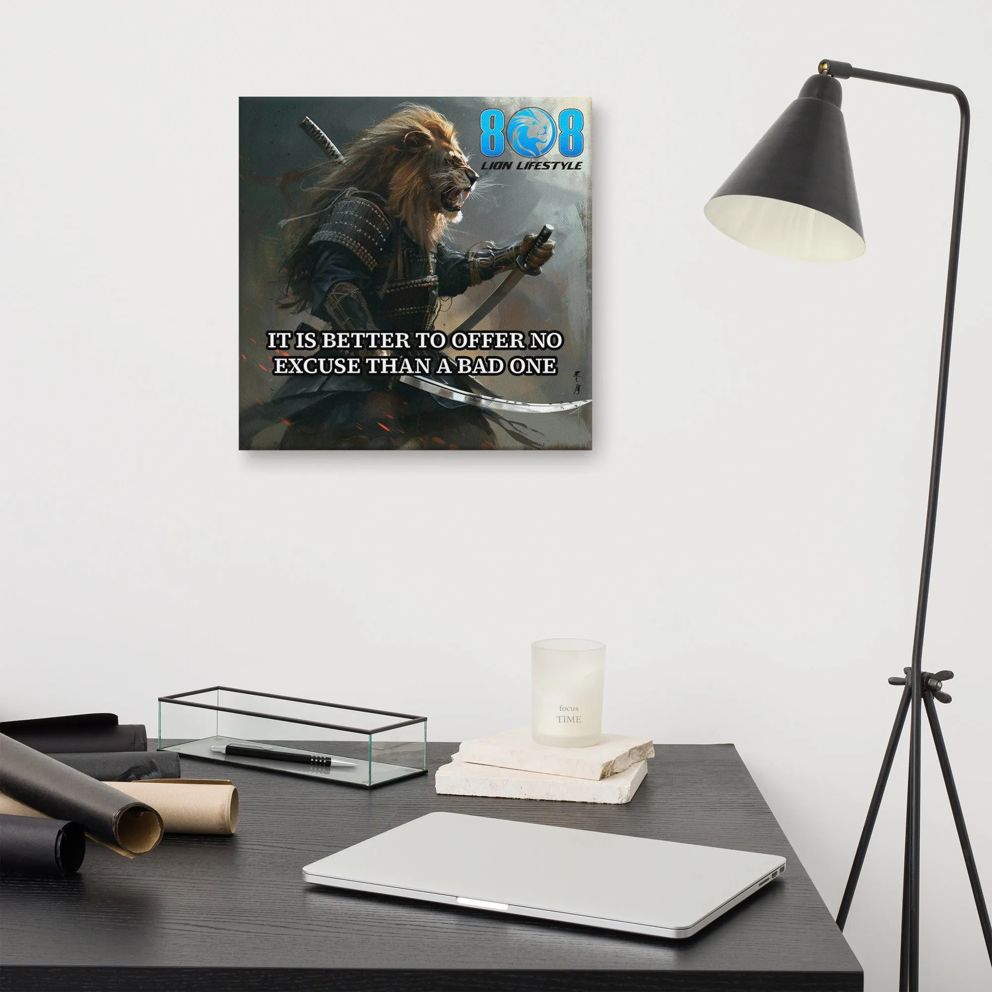 No Excuse Canvas